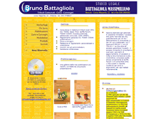 Tablet Screenshot of brunobattagliola.com